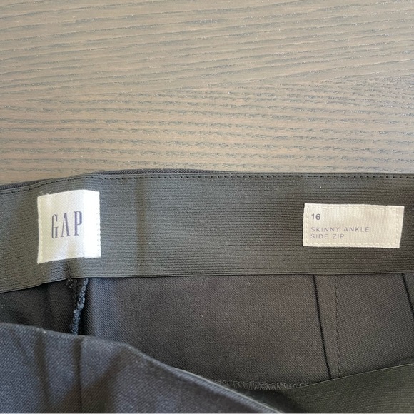 NWT GAP Skinny Ankle Side Zip Pant - Picture 2 of 4
